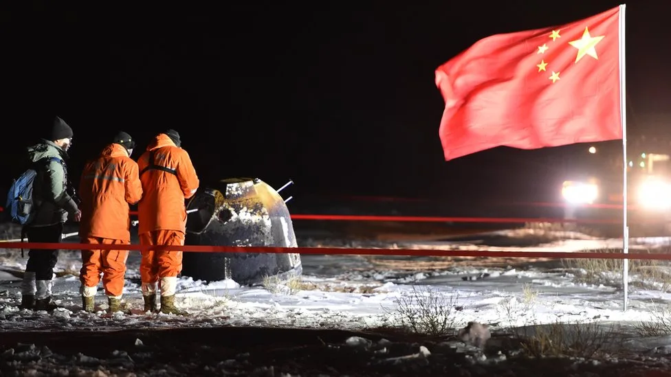 China’s Chang’e-5 Mission Makes History, Delivering First Lunar Samples in Over 40 Years