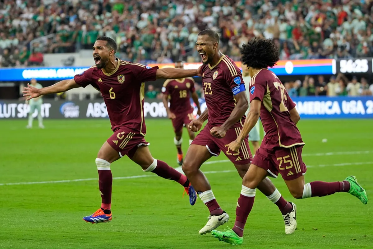 Venezuela Stuns Mexico 1-0 in Copa América Upset, Securing Spot in Knockout Stage