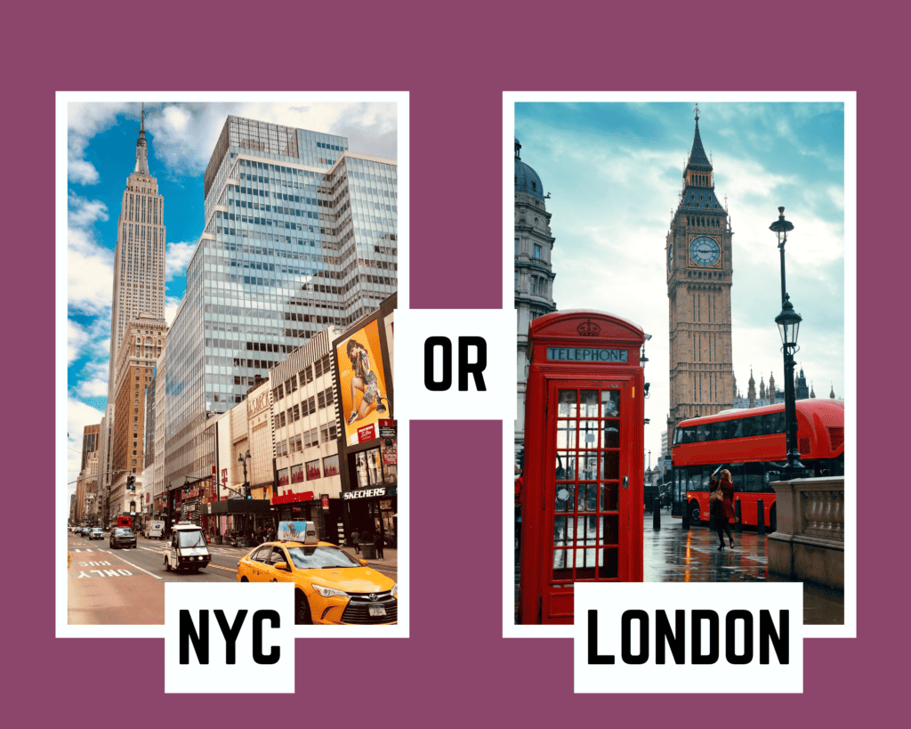 Across the Pond, Across the Table: Does Your Chat Style Say London or New York?