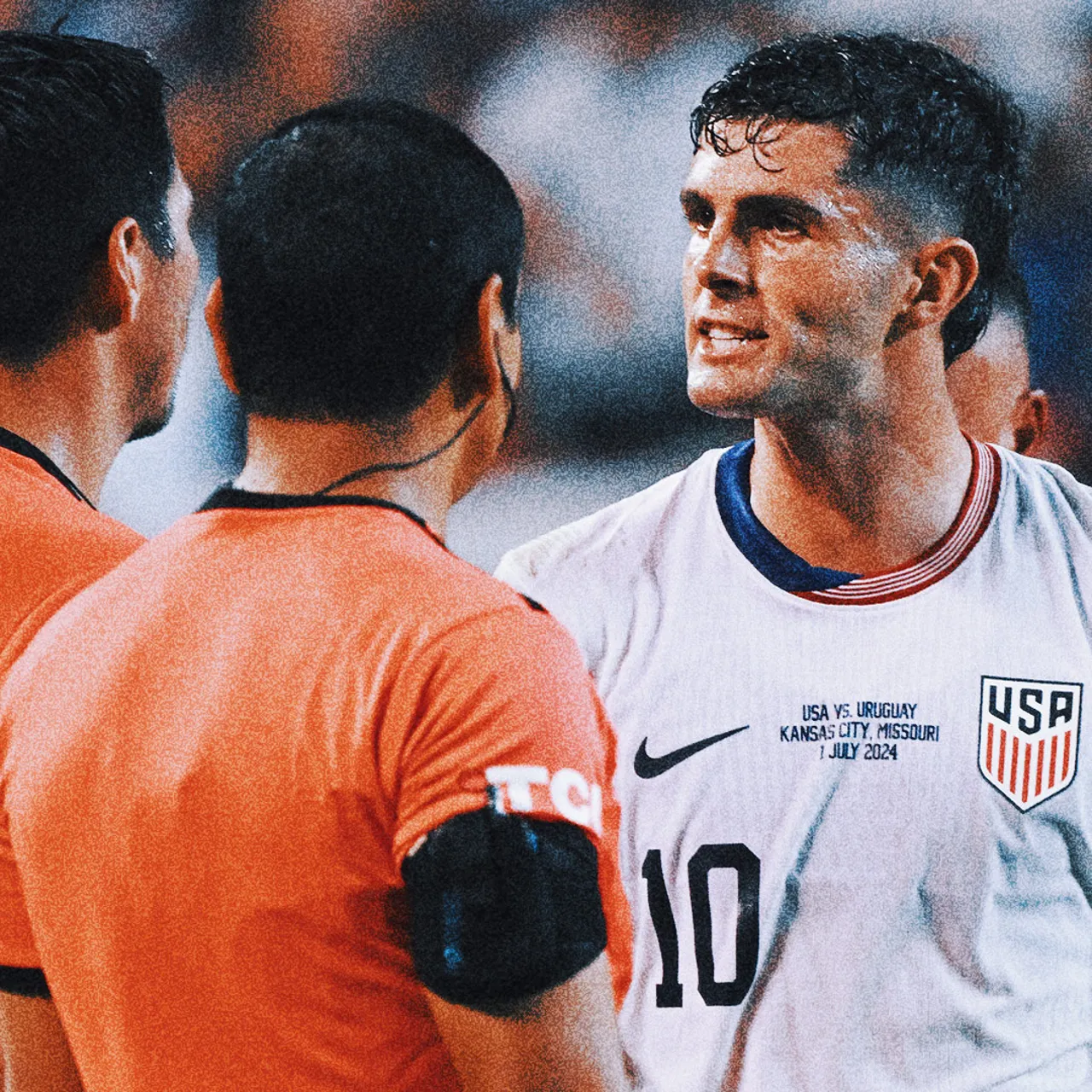 Controversial Call? Referee Appears to Decline Handshake from Pulisic After Tense USA-Uruguay Draw