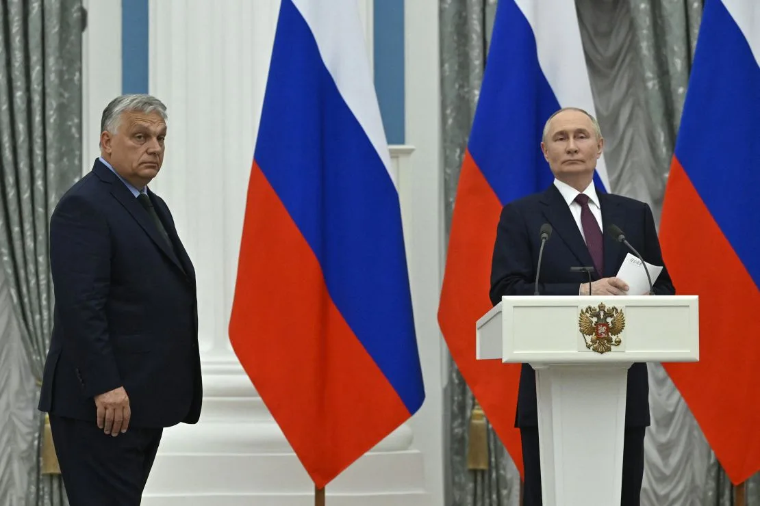 Hungarian PM Orban Walks Tightrope in Moscow Meeting with Putin Amid Ukraine War Tensions